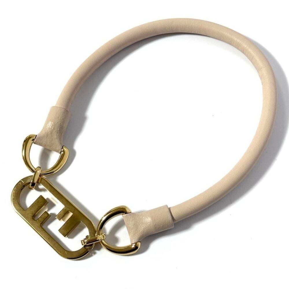 FENDI Leather Necklace
